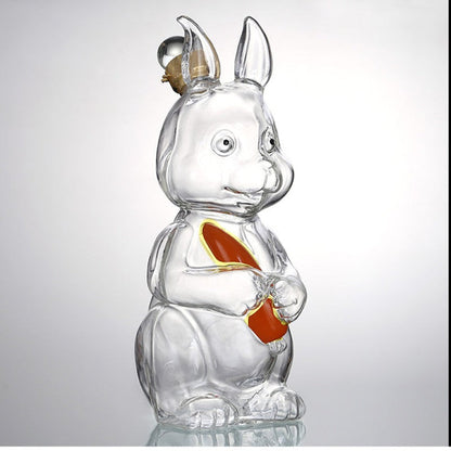 Rabbit Shaped Whiskey Decanter