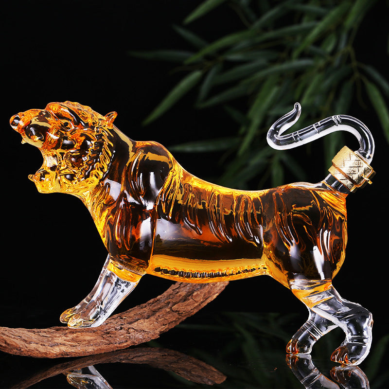 Tiger Shaped Decanter