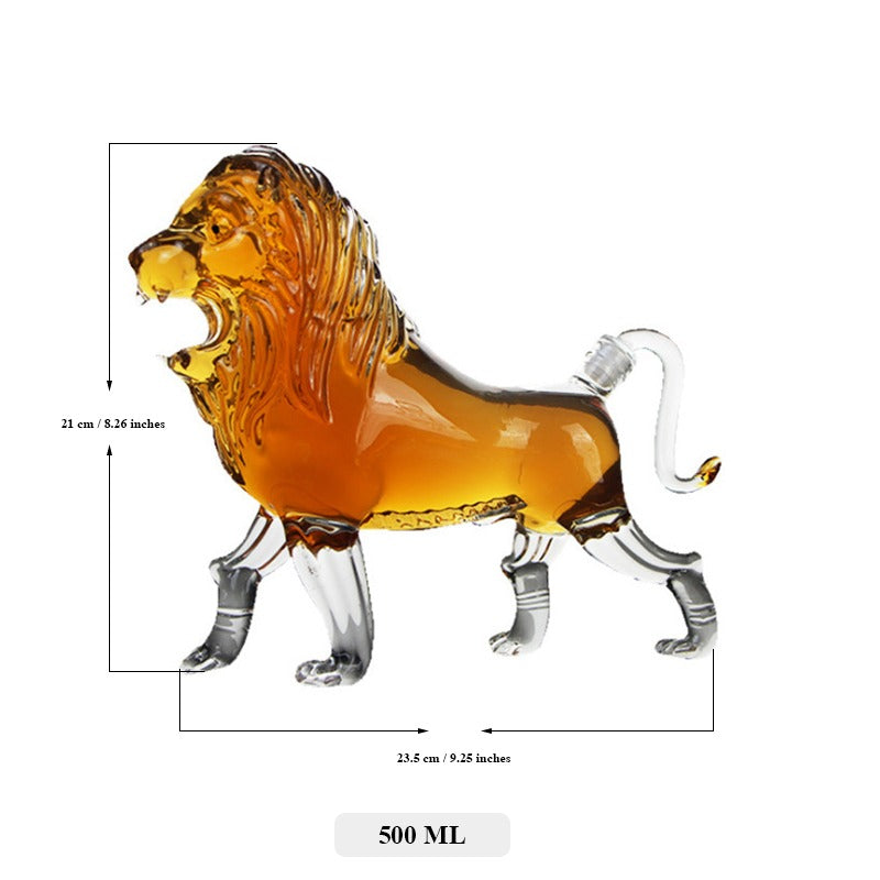 Lion Shaped Decanter