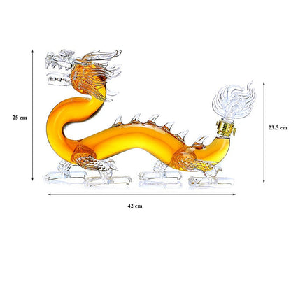Ancient Dragon Style Whiskey Decanter