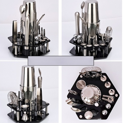 Bartender Kit And Mixology And Craft Cocktail Shaker Set