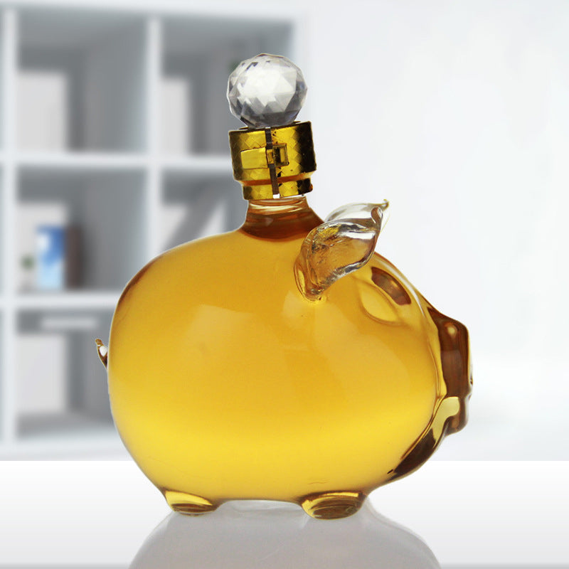 Pig Shaped Liquor Decanter