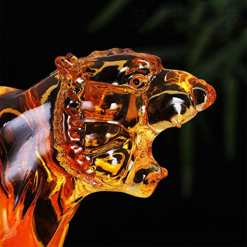 Tiger Shaped Decanter
