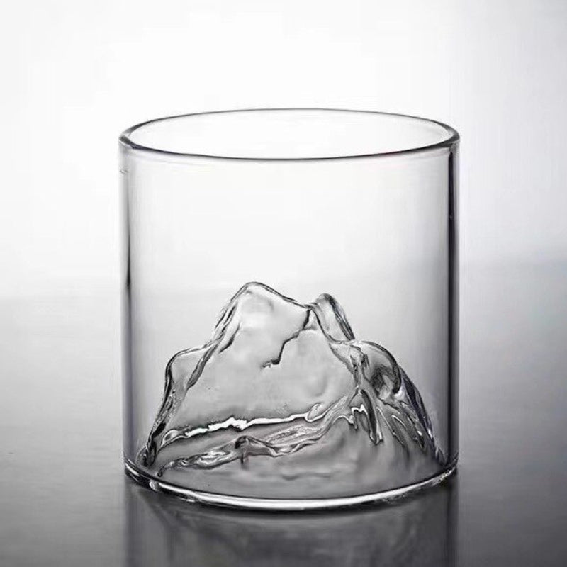 Whisky Mountain Shaped Glass Cup