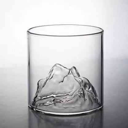 Whisky Mountain Shaped Glass Cup