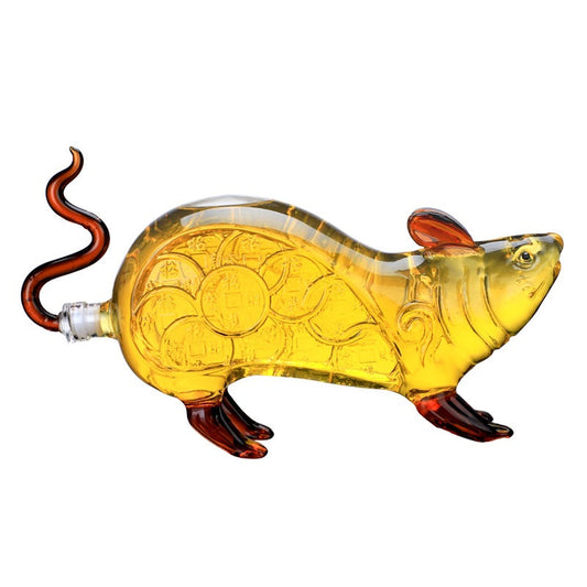 Unique Mouse Shaped Decanter