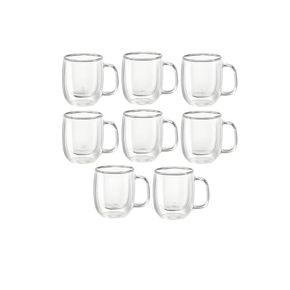 8 Piece Espresso Mug Set
