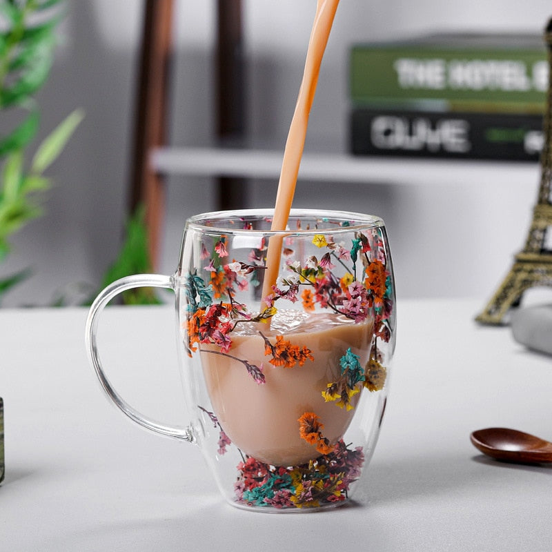 Double Wall Glass Mug