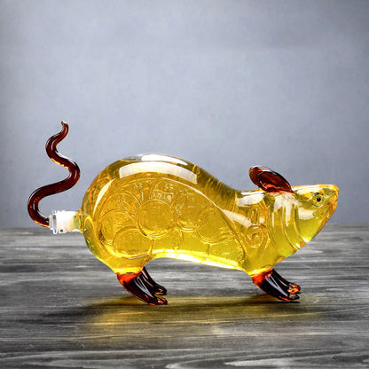 Unique Mouse Shaped Decanter