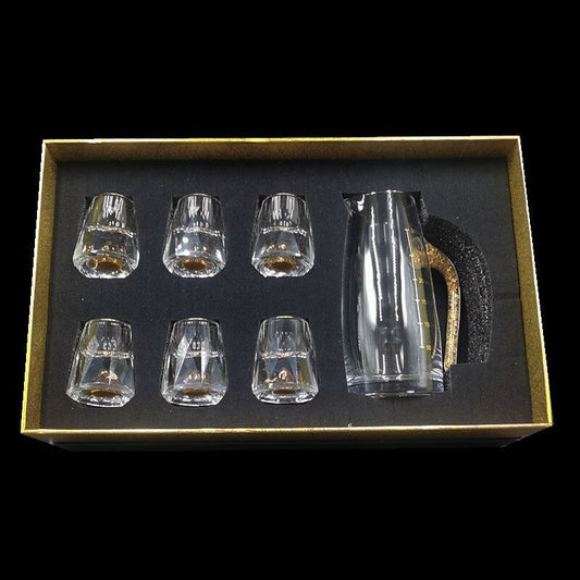 Crystal Wine Dispenser Set