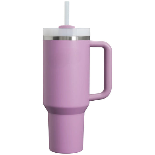 Insulated Stainless Steel Tumbler With Handle