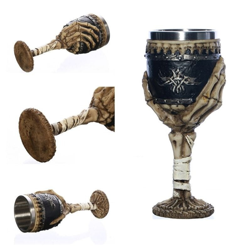 Stainless Steel Dragon Glass