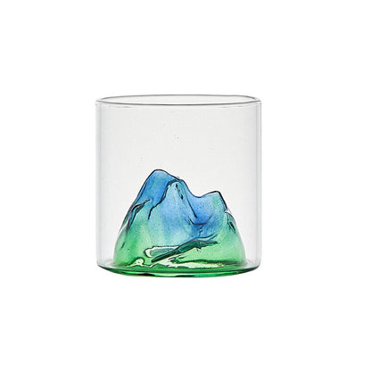 Whisky Mountain Shaped Glass Cup