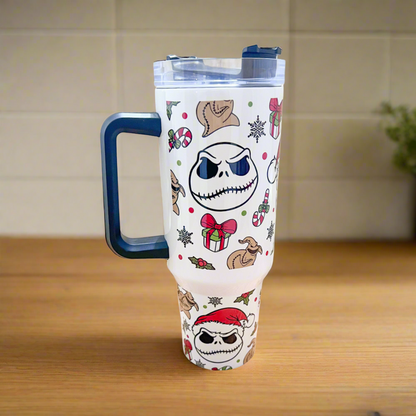 Skellington Christmas Nightmare 40 oz Travel Tumbler