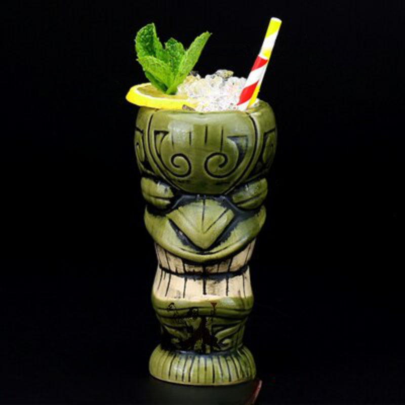 Ceramic Tribal Patterned Drink Mug