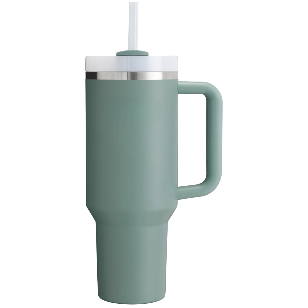 Insulated Stainless Steel Tumbler With Handle