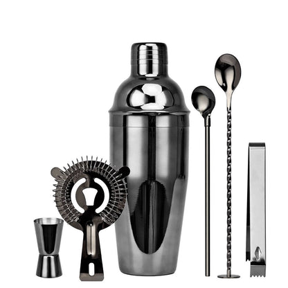6-Piece Boston Mixology And Craft Cocktail Shaker Set