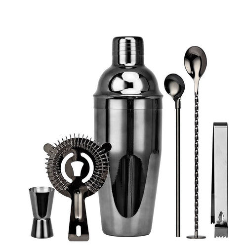 6-Piece Boston Mixology And Craft Cocktail Shaker Set