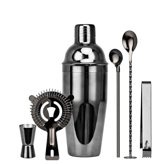 6-Piece Boston Mixology And Craft Cocktail Shaker Set