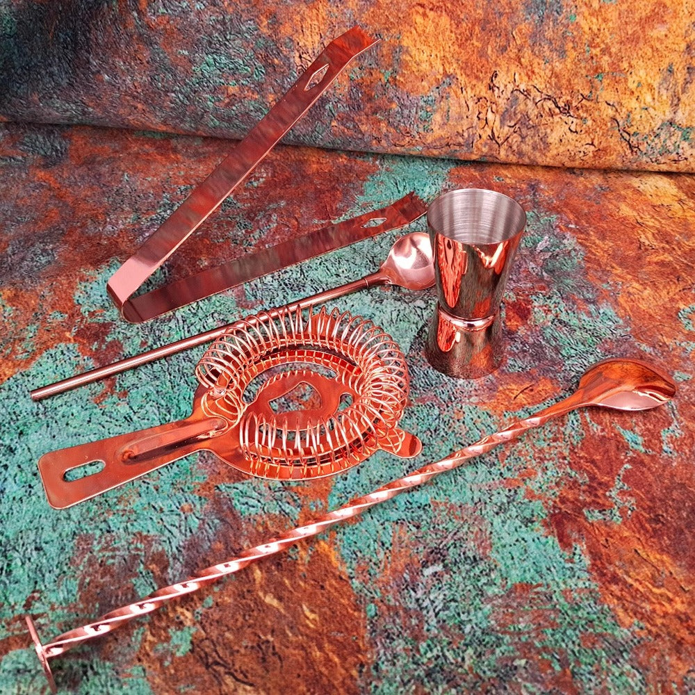 6-Piece Boston Mixology And Craft Cocktail Shaker Set