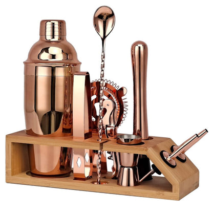 Mixology And Craft Cocktail Shaker Set