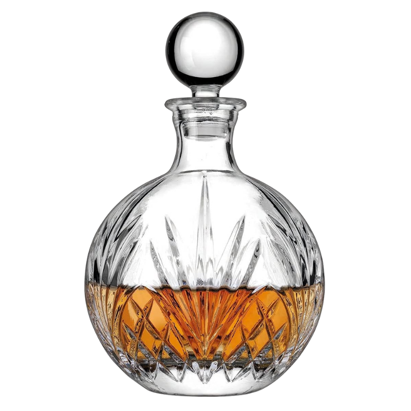 Round Shape Whiskey Decanter