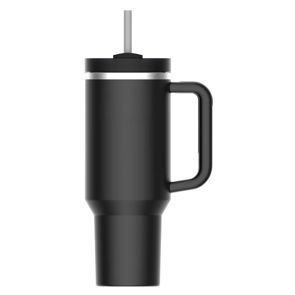 Insulated Stainless Steel Tumbler With Handle