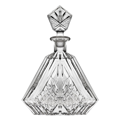 Triangular Irish Design Whiskey Decanter Set
