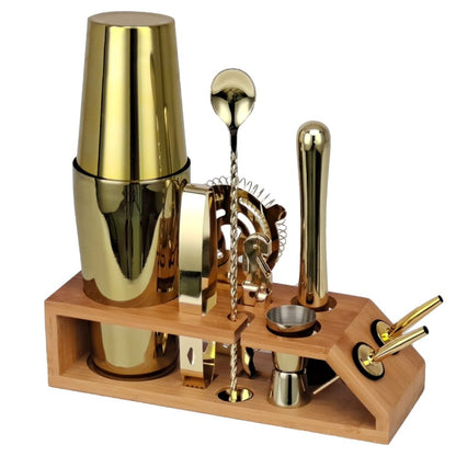 Mixology And Craft Cocktail Shaker Set