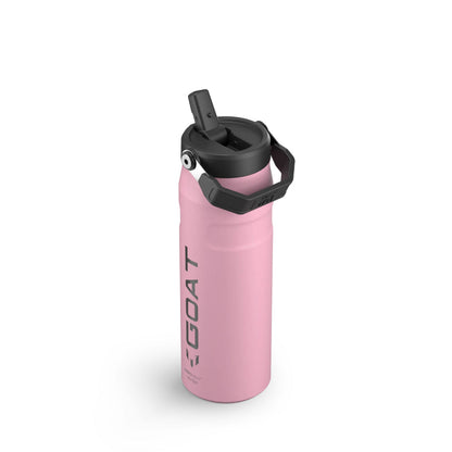 24oz Stainless Steel Bottle With Flip Straw