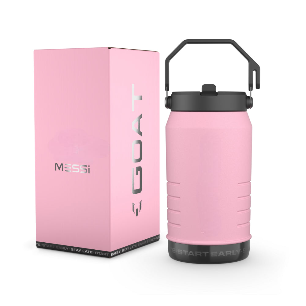 64oz Stainless Steel IceFlow FlipStraw Jug