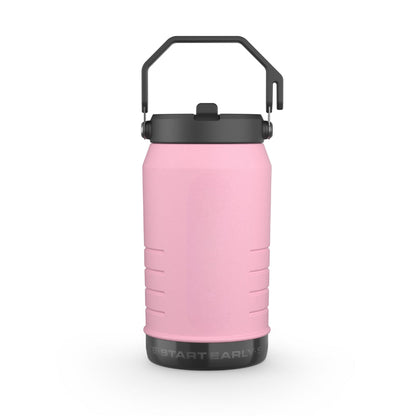 64oz Stainless Steel IceFlow FlipStraw Jug