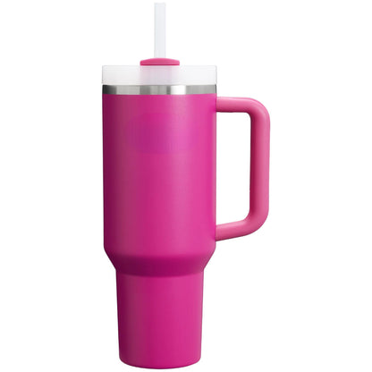 Insulated Stainless Steel Tumbler With Handle