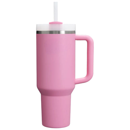 Insulated Stainless Steel Tumbler With Handle