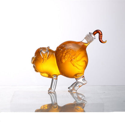 Pig Shaped Decanter