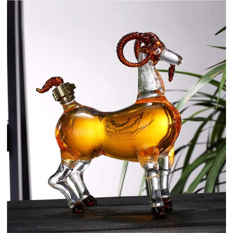 Sheep Shaped Decanter For Wine And Whiskey