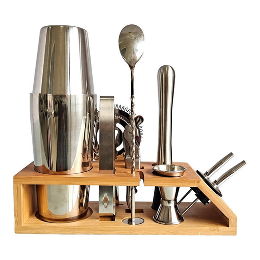 10-Piece Mixology & Craft Cocktail Shaker Set