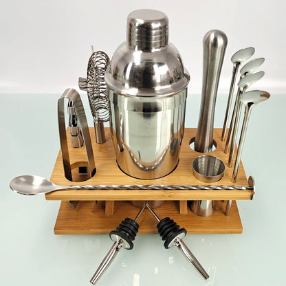 14-Piece Mixology And Craft Cocktail Shaker Set