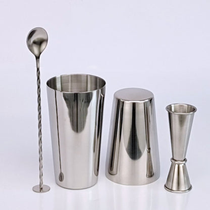 Mixology And Craft Cocktail Shaker Set For Home Mini Bar
