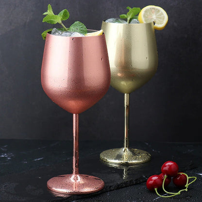 Stainless Steel Shatterproof Wine Glasses