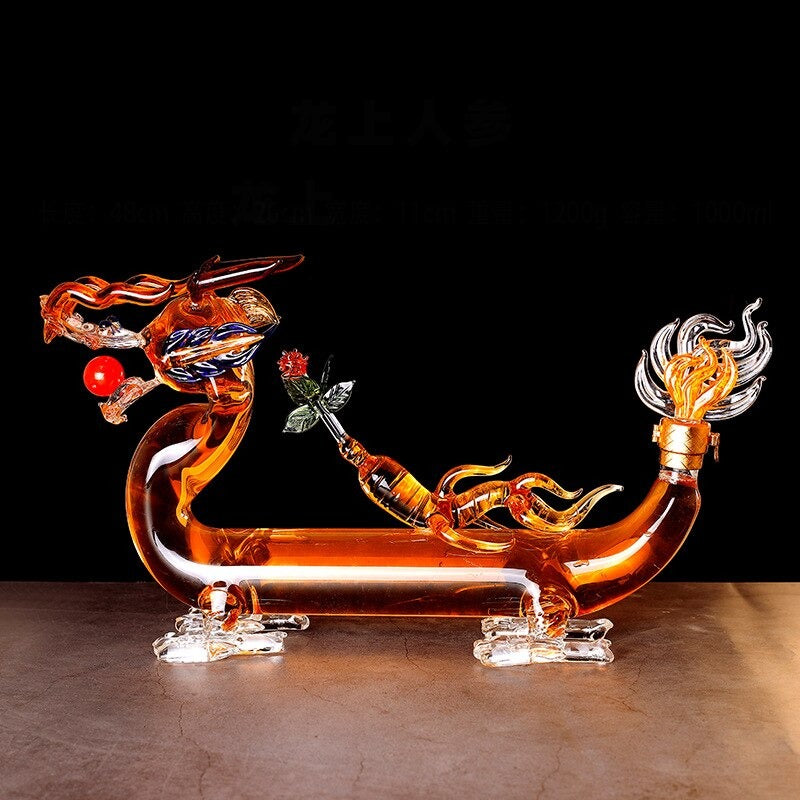 Dragon-Shaped Decanter For Liquor