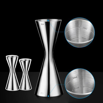 Stainless Steel Cocktail Shaker Jigger