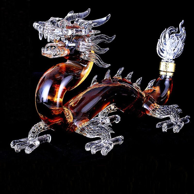 Stylish Dragon Shaped Decanter