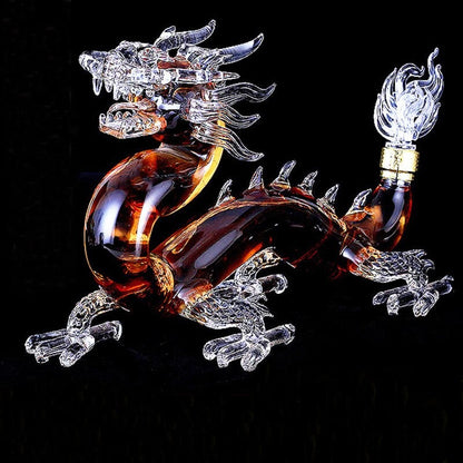 Stylish Dragon Shaped Decanter