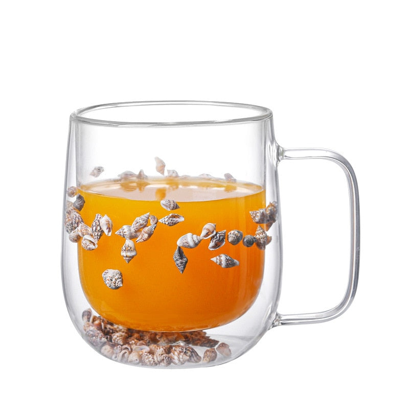 Double Wall Glass Mug
