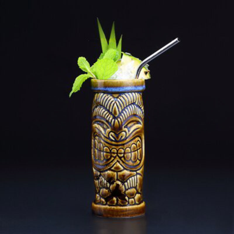 Ceramic Tribal Patterned Drink Mug