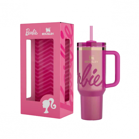 The Barbie X Stanley Icon Quencher H2.0 FlowState Tumbler 40oz 1.18L Limited Edition