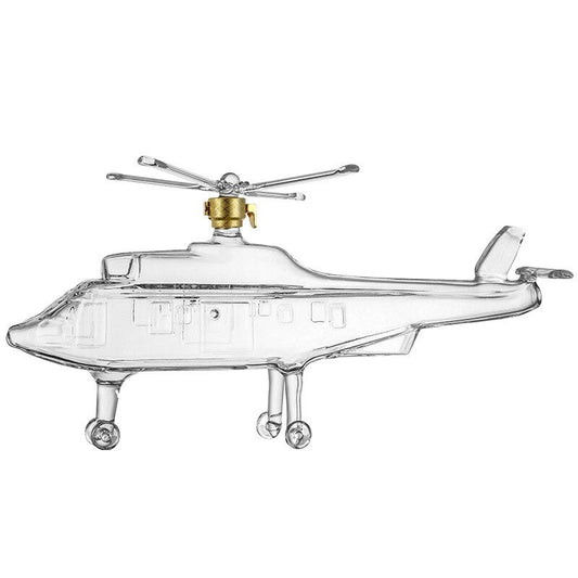 Helicopter Shaped Decanter For Liquor
