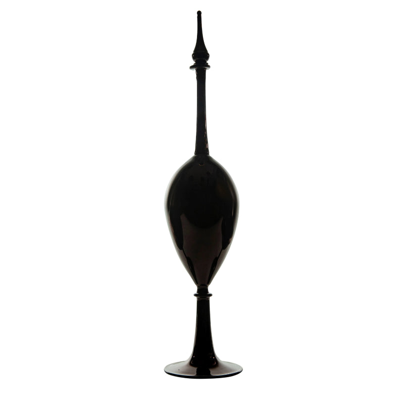 Handmade Classic Black Finished Decanter