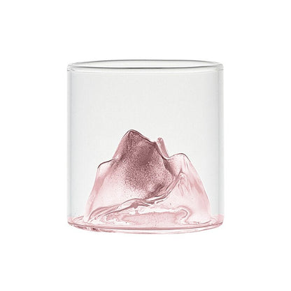 Whisky Mountain Shaped Glass Cup